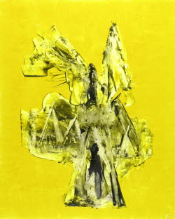 YuccaL 0212, Oil on paper, 54x45,5 / 70x60 (cm)  (Private Collection)