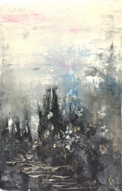 YuccaL 0259, oil on paper, 73 x 50 (cm)